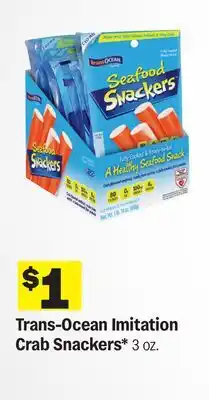 Meijer Trans-Ocean Imitation Crab Snackers offer