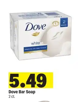Meijer Dove Bar Soap offer