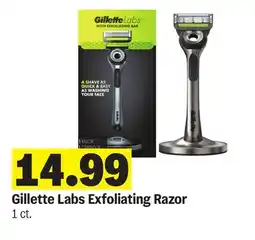 Meijer Gillette Labs Exfoliating Razor offer