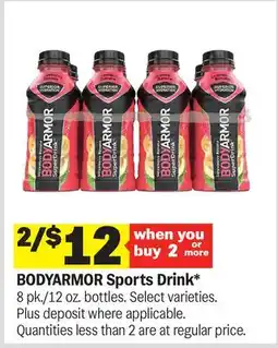 Meijer BODYARMOR Sports Drink offer