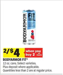 Meijer BODYARMOR FIT offer