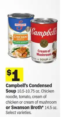 Meijer Campbell's Condensed Soup offer