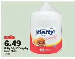 Meijer Hefty 8-7/8 Everyday Foam Plates offer