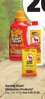 Meijer Hunting Scent Elimination Products offer