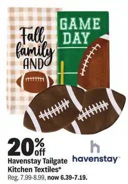 Meijer Havenstay Tailgate Kitchen Textiles offer