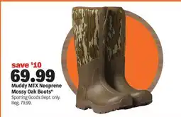Meijer Muddy MTX Neoprene Mossy Oak Boots offer