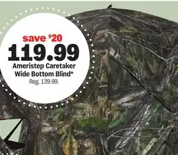 Meijer Ameristep Caretaker Wide Bottom Blind offer