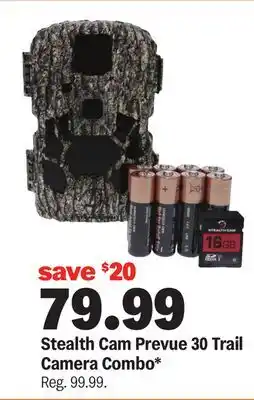 Meijer Stealth Cam Prevue 30 Trail Camera Combo offer