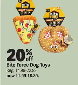 Meijer Bite Force Dog Toys offer