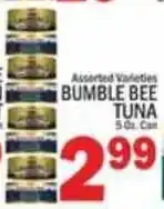 C Town Bumble Bee Tuna offer