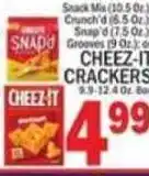 C Town Cheez-it crackers offer