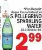 C Town S.Pellegrino sparkling water offer