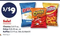 Family Dollar Cheetos, Fritos, or Ruffles offer