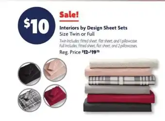 Interiors by Design Sheet Sets