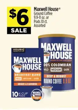 Dollar General Maxwell House offer