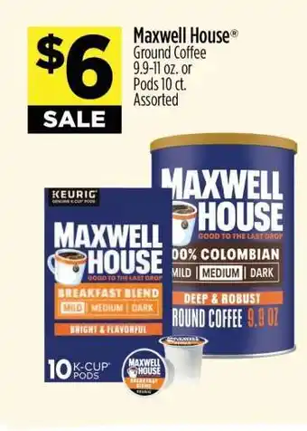 Dollar General Maxwell House offer