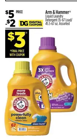 Dollar General Arm & Hammer offer