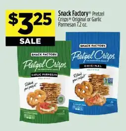 Dollar General Snack Factory Pretzel Crisps offer