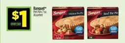 Dollar General Banquet Pot Pies 7 oz offer