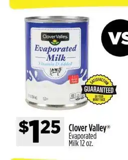 Dollar General Clover Valley Evaporated Milk 12 oz offer