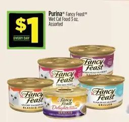Dollar General Purina Fancy Feast Wet Cat Food 3 oz offer