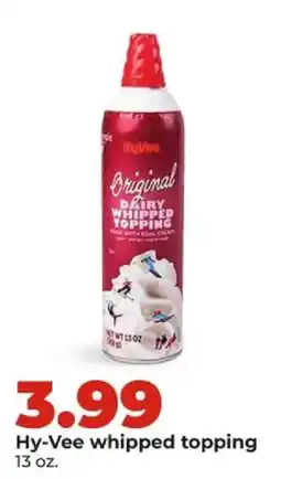 Hy-Vee Hy-Vee whipped topping offer