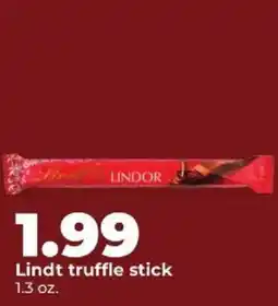 Hy-Vee Lindt truffle stick offer