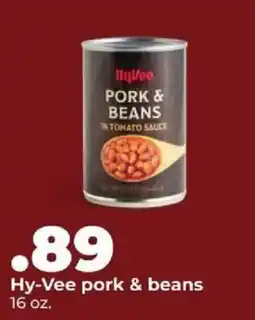 Hy-Vee Hy-Vee pork & beans offer