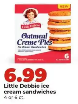 Hy-Vee Little Debbie ice cream sandwiches offer