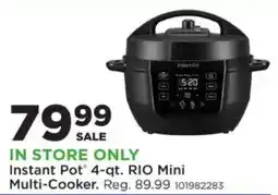 Mills Fleet Farm Instant Pot 4-qt. RIO Mini Multi-Cooker offer
