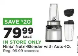 Mills Fleet Farm Ninja Nutri-Blender with Auto-IQ offer