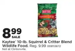 Mills Fleet Farm Kaytee squirrel & critter blend wildlife food offer