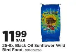 Mills Fleet Farm Billy's Finest Black Oil Sunflower Wild Bird Food offer