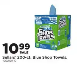 Mills Fleet Farm Sellars blue shop towels offer