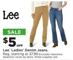 Mills Fleet Farm Lee Ladies' Denim Jeans offer