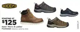 Mills Fleet Farm Keen Men's & Ladies' Footwear offer