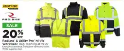Mills Fleet Farm Radian's & Utility Pro Hi-Vis Workwear offer