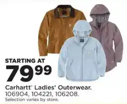 Mills Fleet Farm Carhartt Ladies' Outerwear offer