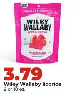 Hy-Vee Wiley Wallaby licorice offer