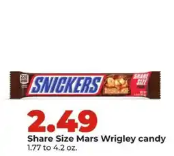 Hy-Vee Snickers Share Size Mars Wrigley candy offer