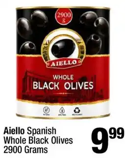 Super King Markets Aiello Spanish Whole Black Olives offer