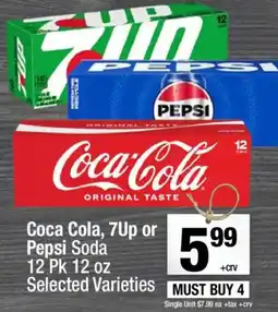Super King Markets Coca Cola, 7Up or Pepsi Soda offer