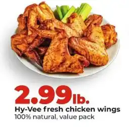 Hy-Vee Hy-Vee fresh chicken wings offer