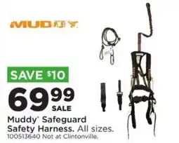 Mills Fleet Farm Muddy Safeguard Safety Harness offer
