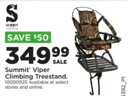 Mills Fleet Farm Summit Viper Climbing Treestand offer