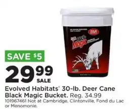 Mills Fleet Farm Evolved Habitats Black Magic Bucket offer