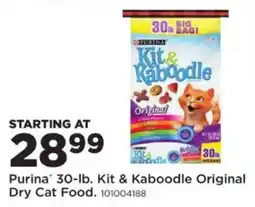Mills Fleet Farm Purina kit & kaboodle original dry cat food offer