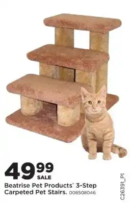 Mills Fleet Farm Beatrise Pet Products 3-Step Carpeted Pet Stairs offer