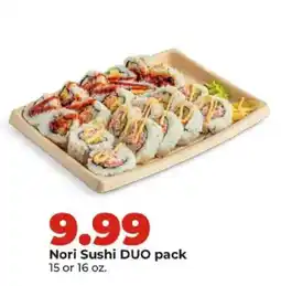 Hy-Vee Nori Sushi DUO pack offer