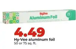 Hy-Vee Hy-Vee aluminum foil offer
